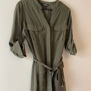 Olive Express Dress